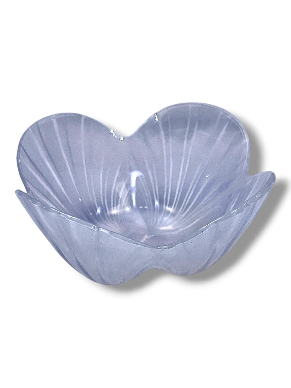 Mikasa Vintage Crystal Hoya Scalloped Single Bowl -Frosted Glass 6” X 2.5”